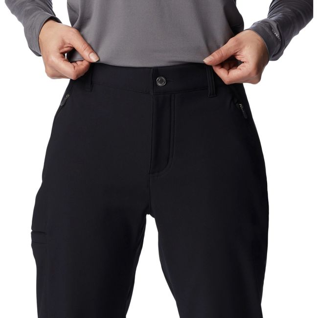 Columbia - Pantaloni Femei Columbia Back Beauty Warm Softshell - negru