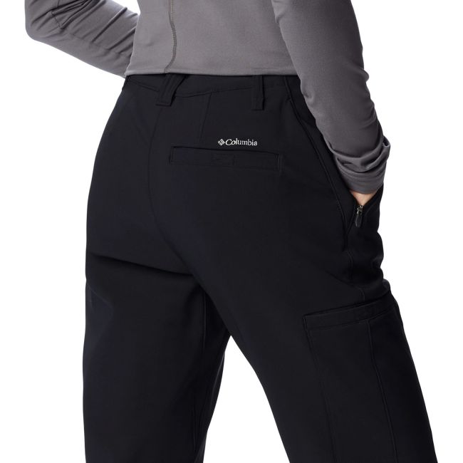Columbia - Pantaloni Femei Columbia Back Beauty Warm Softshell - negru