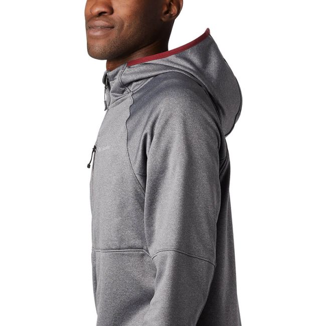 Columbia - Bluza Barbati Columbia Outdoor Elements Hooded Full Zip - gri