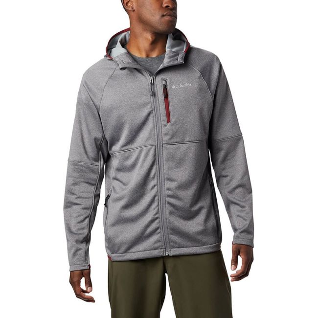 Columbia - Bluza Barbati Columbia Outdoor Elements Hooded Full Zip - gri
