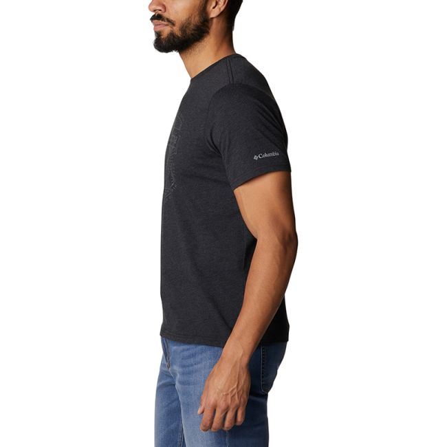 Columbia - Tricou Barbati Columbia Bluff Mesa Graphic Tee II - negru