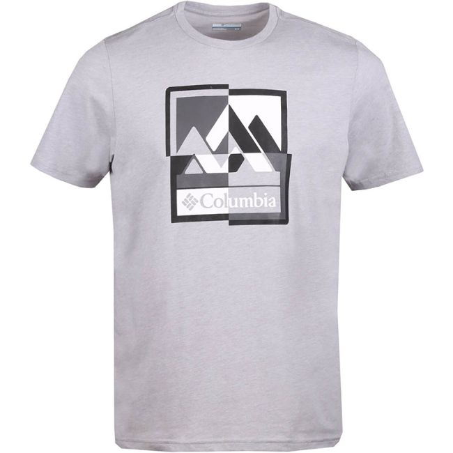 Columbia - Tricou Barbati Columbia M Alpine Way Graphic Tee - gri