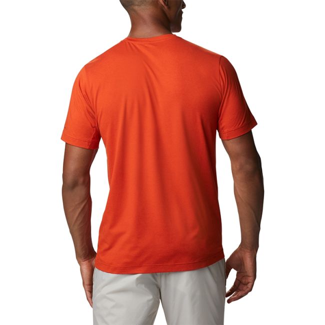 Columbia - Tricou Barbati Columbia Tech Trail Crew Neck - rosu