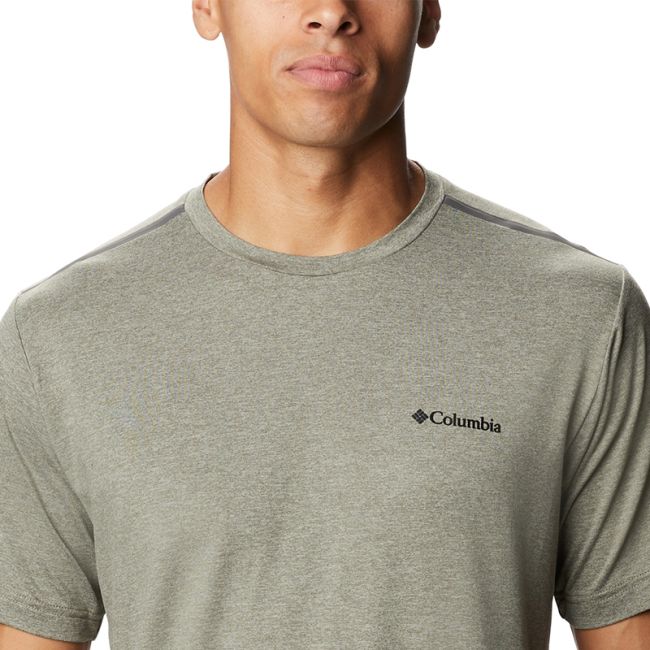 Columbia - Tricou Barbati Columbia Tech Trail Crew Neck - verde