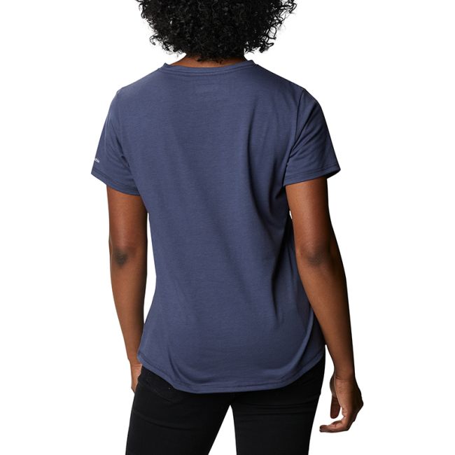 Columbia - Tricou Femei Columbia Sun Trek Ss Graphic Tee - albastru