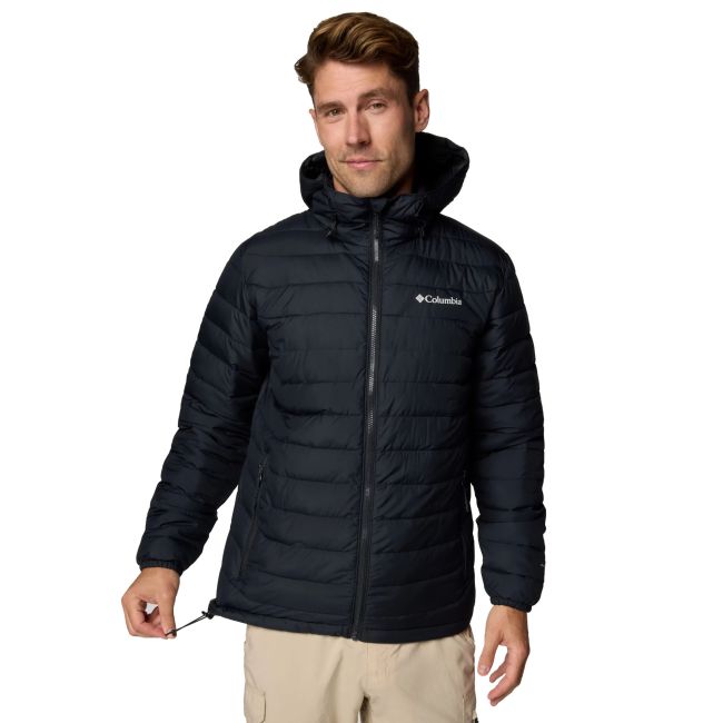 Columbia - Geaca Barbati Columbia Powder Lite II Hooded - negru