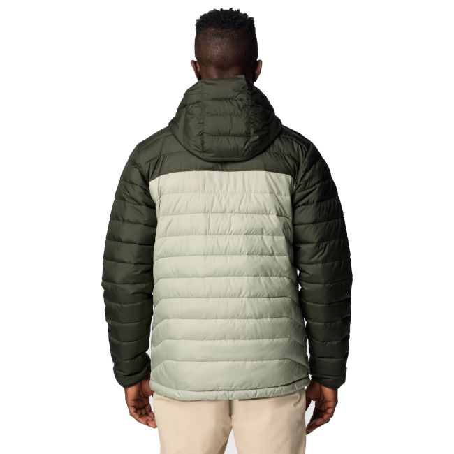 Columbia - Geaca Barbati Columbia Powder Lite II Hooded - verde