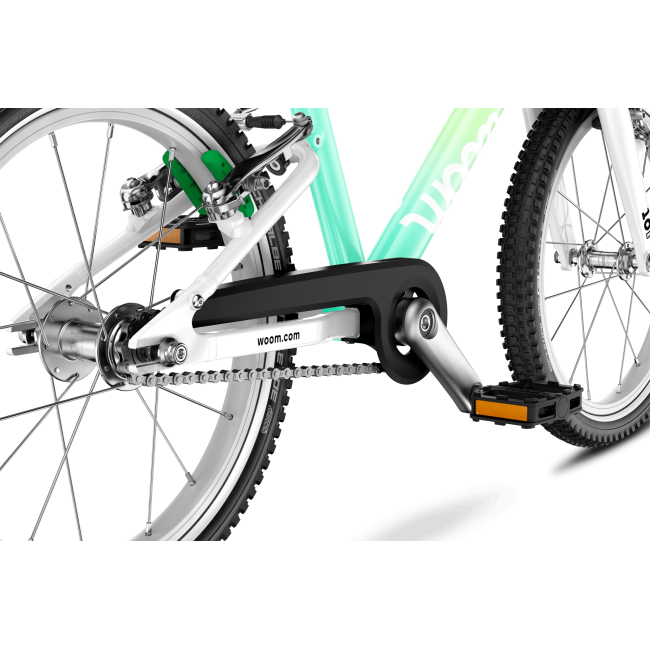 Bicicleta copii Woom 3 Automagic Go cu roti 16" - Spermint Crush