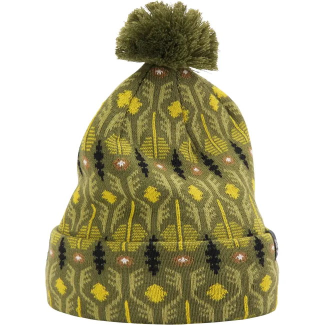 Caciulă Haglöfs Mountain Jaquard Beanie – Olive Green Pattern