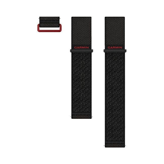 Garmin Curele cu eliberare rapidă (Quick Release 24 mm) | Nailon ComfortFit negru