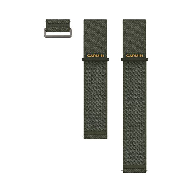 Garmin Curele cu eliberare rapidă (Quick Release 24 mm) | Nailon ComfortFit moss