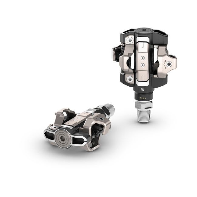 Garmin Rally XC210 | Contor de putere (powermeter dual MTB) pentru ciclism pe teren accidentat cu placute Shimano SPD