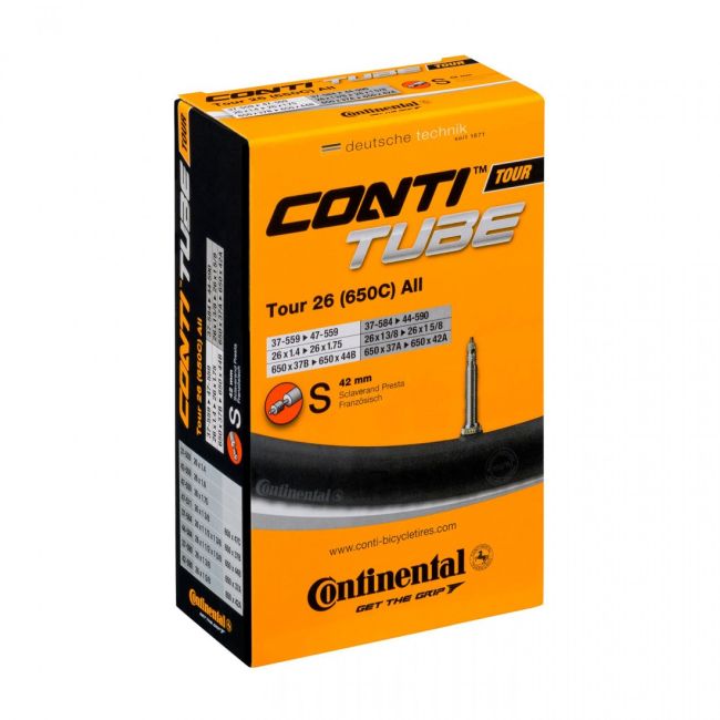 Continental - camera bicicleta 26" Tour 26 MTB All S42 37-559 - 47-597 - valva presta 42mm