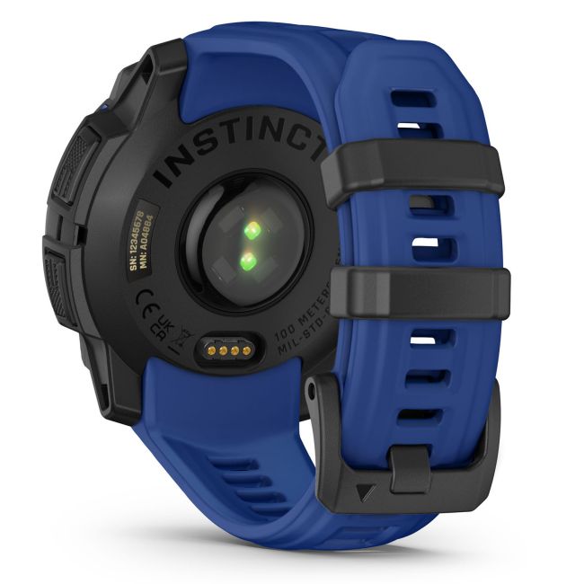 Garmin Instinct 3 AMOLED 45mm - Smartwatch Robust GPS - ediția limitată albastră