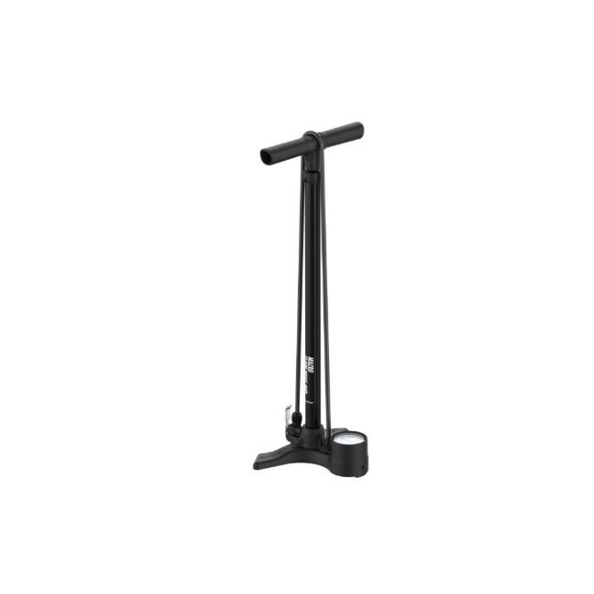 Lezyne - pompa podea -  Macro Drive DV  - manometru - Schrader I Presta - black - 220 psi / 15 bar