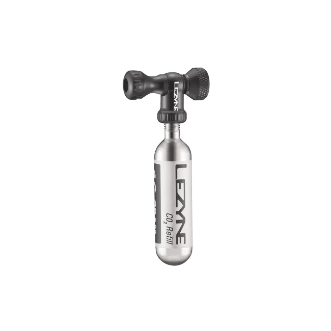 Lezyne - mini pompa CO2 - Control Drive CNC - negru - 16g