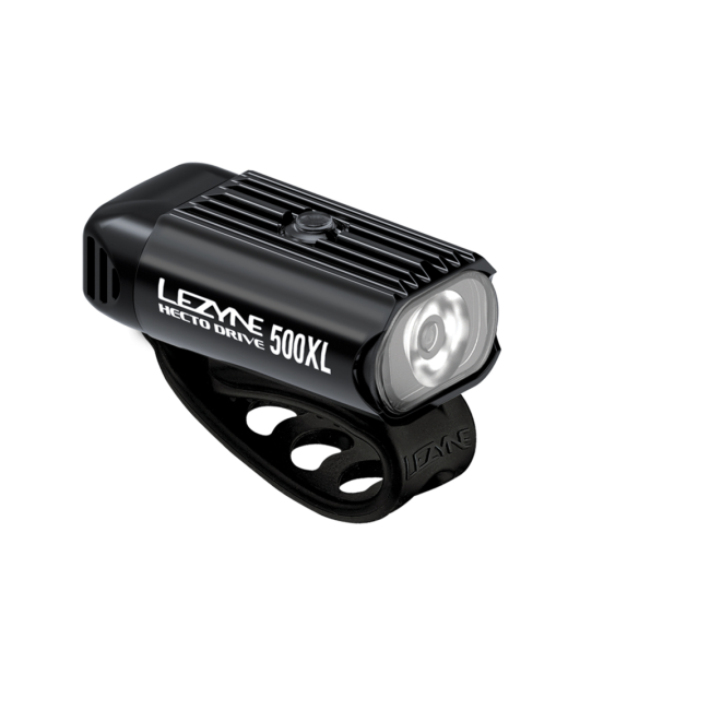 Lezyne - Lumina fata far -  Hecto Drive 500XL  - 500 Lumen - negru