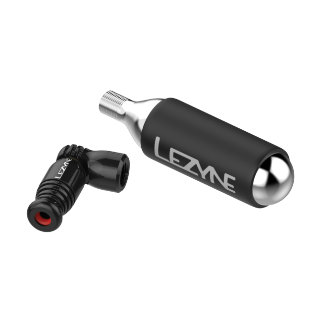 Lezyne - mini pompa CO2 - Trigger Speed Drive CNC cu cartus 16g - negru