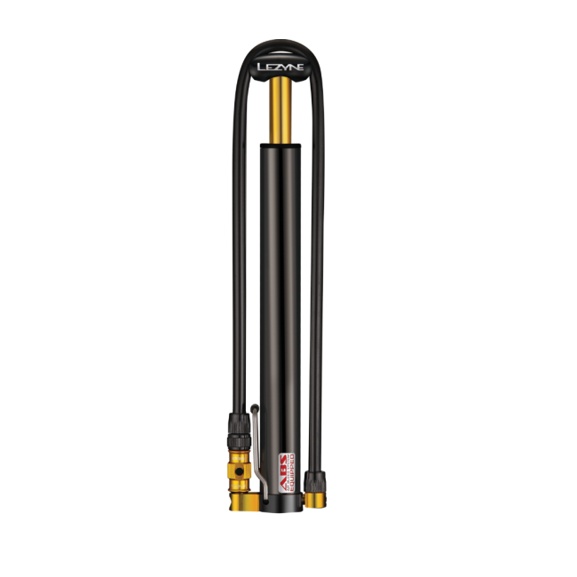 Lezyne - mini pompa - Lezyne Hand Pump CNC HVG Micro Floor Drive - 90 psi / 6,2 bar - negru