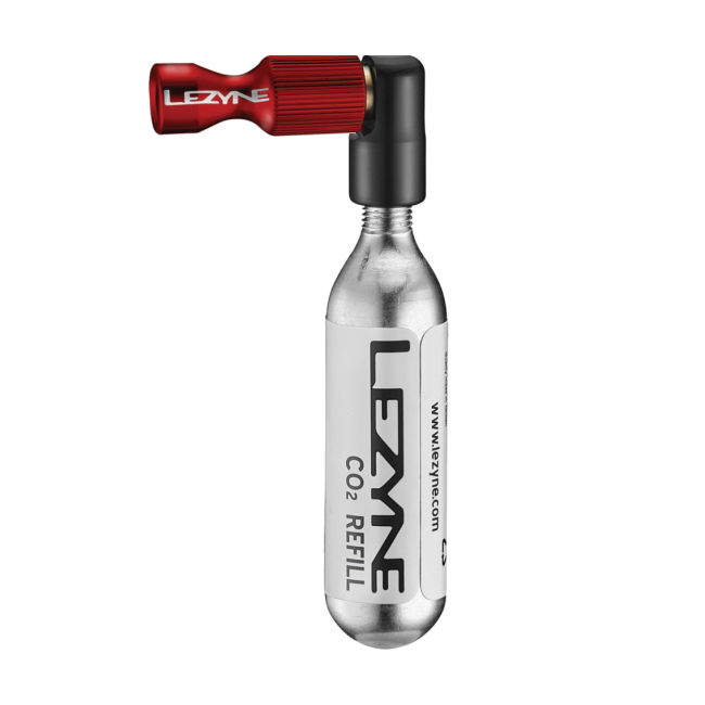 Lezyne - mini pompa Co2 - Lezyne - Trigger Drive cu cartus 16g - rosu