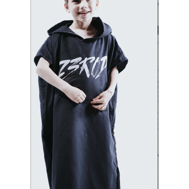 Z3R0D - prosop copii tip poncho - TRANSITION TOWEL KID - armada black