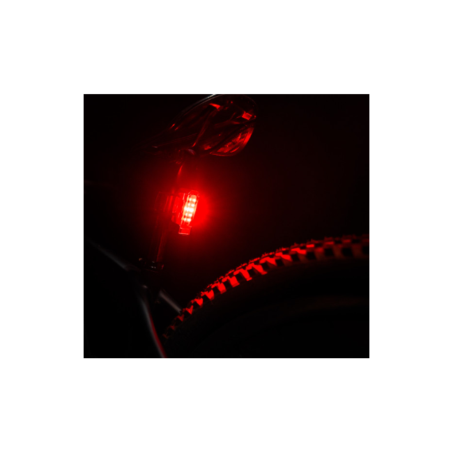 Lezyne - lumina spate stop - Strip Drive 300+ - Lumeni - Usb - negru