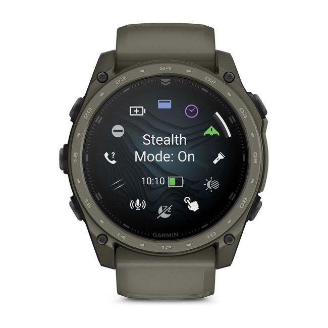 Garmin tactix 8 AMOLED Sapphire 51mm Cerakote - Smartwatch Tactic verde oliv