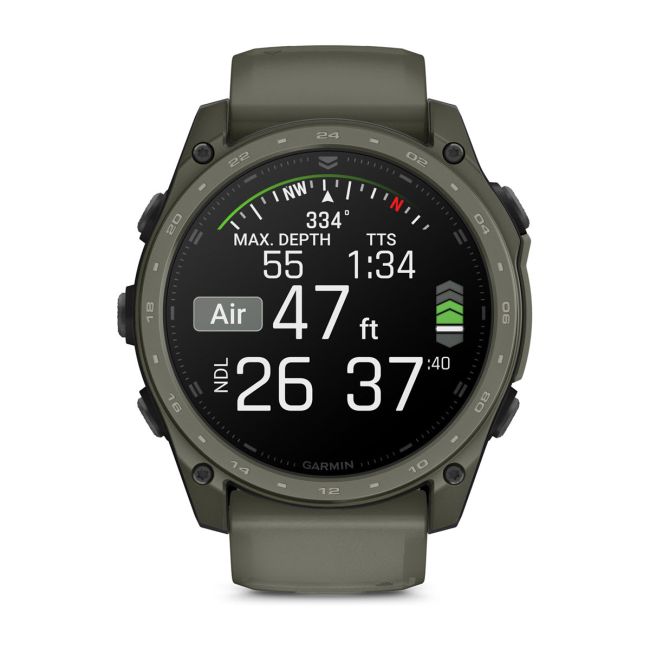 Garmin tactix 8 AMOLED Sapphire 51mm Cerakote - Smartwatch Tactic verde oliv