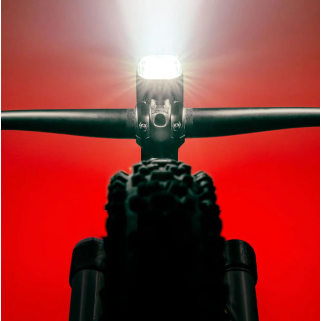 Lezyne - Lumina fata far - MEGA DRIVE 2400+ - 2400 lumeni USB - negru