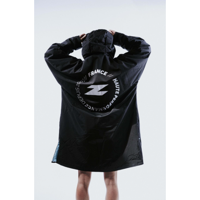 Z3R0D - hanorac inot waterproof - PARKA IMPERMEABLE - black I atoll
