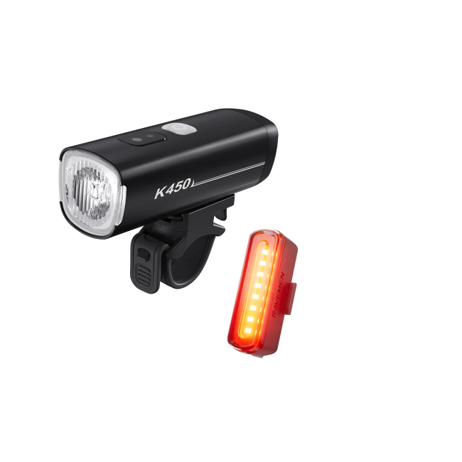 Ravemen - set far + stop - LS31 (K450+TR30) Fata 450lm + Spate 30lm USB-C