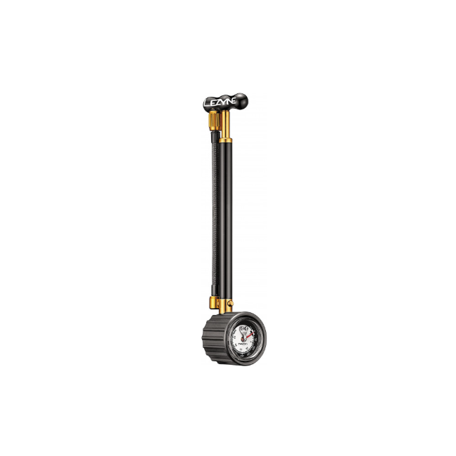 Lezyne - mini pompa - Hand Pump Shock Drive - 400 psi | 27.5 bar - black I gold - 14 cm