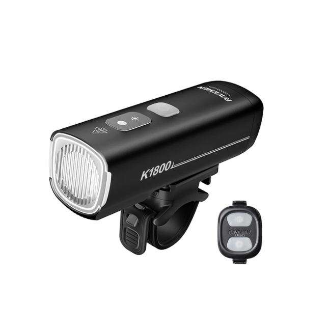 Far RAVEMEN - K1800 - 1800 lumeni - AI Nighttime Mode + Telecomanda