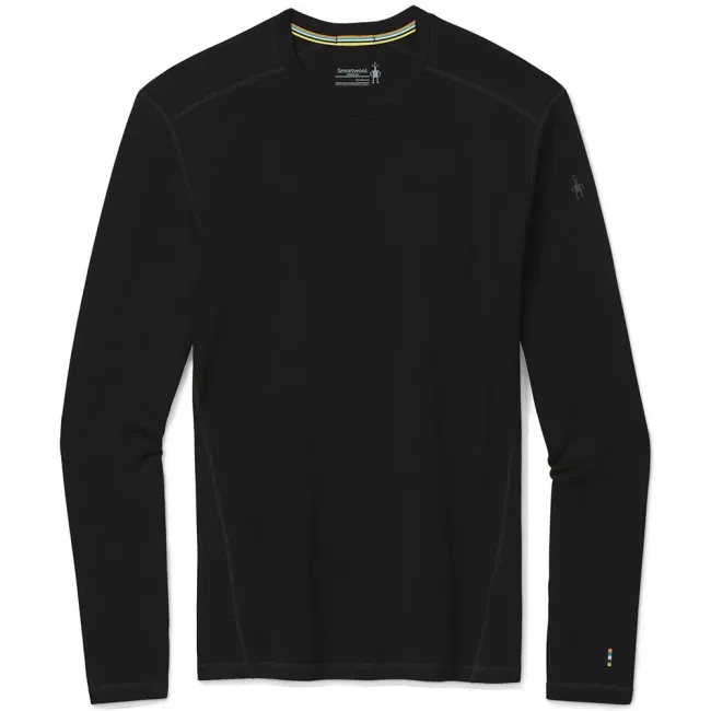 Smartwool - bluza merimo - Classic All-Season Merino Base Layer Crew Boxed - Negru