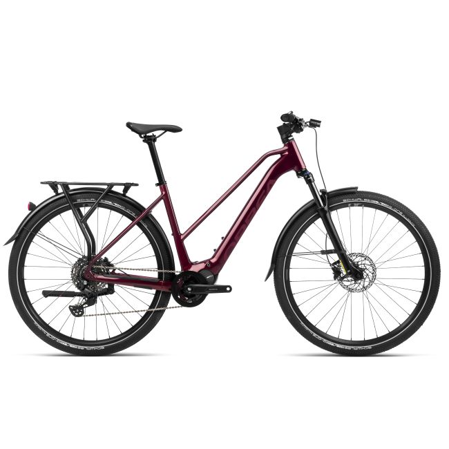 Bicicletă electrică urbană Orbea KEMEN MID 40 - Dark Red (Gloss | Matt) 2025