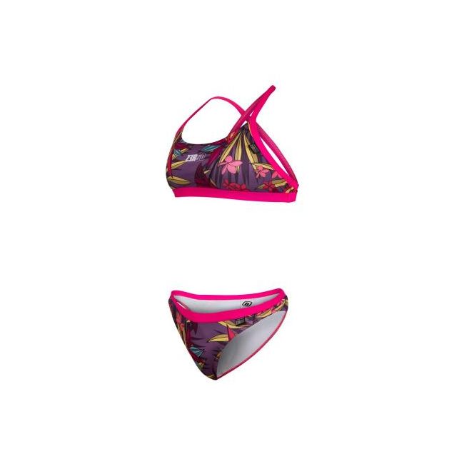Z3R0D - Costum baie femei two pieces - SWIM TOP TROPICAL