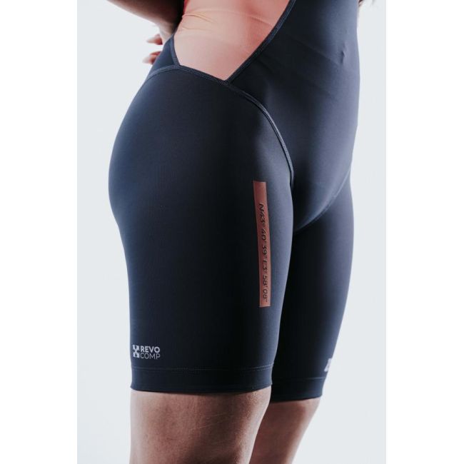 Z3R0D - Costum triatlon femei fara maneci - Racer TRISUIT WOMAN FUSION CORAL