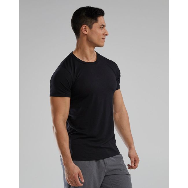 Tricou tehnic TYR Unisex Lightweight Ultrasoft Tech - negru | confortabil