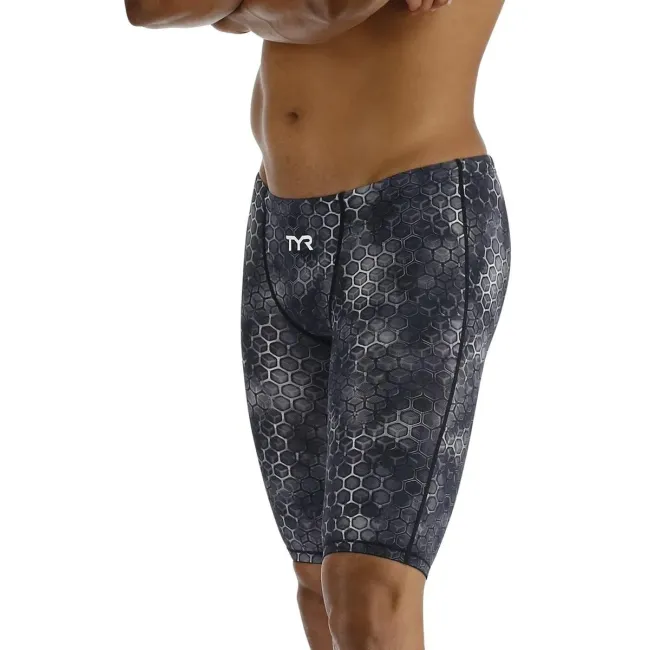 Jammer înot tehnic TYR Thresher Akurra - negru | World Aquatics approved