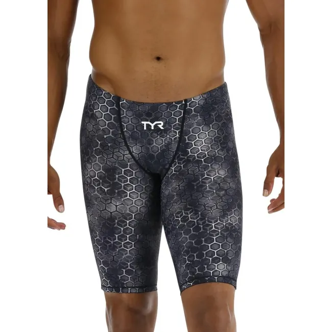 Jammer înot tehnic TYR Thresher Akurra - negru | World Aquatics approved