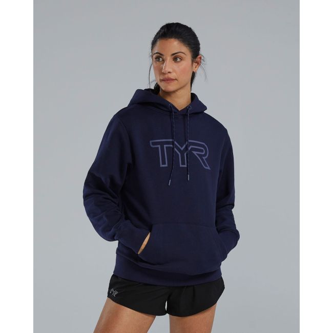 Hanorac unisex TYR Ultrasoft Big Logo Tech Hoodie - bleumarin | confortabil