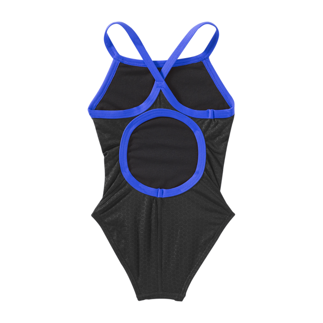 Costum înot întreg fete TYR HEXA Diamondfit - negru albastru | antrenament