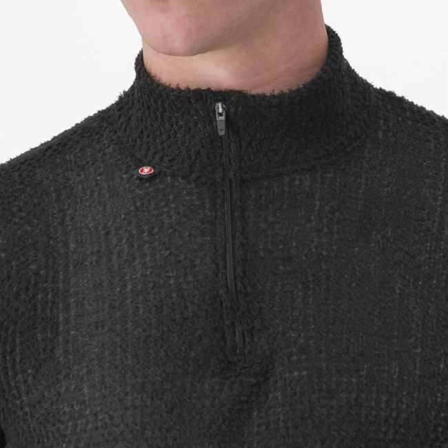 Tricou Castelli Cold Day 2nd Layer - negru | izolație termică superioară