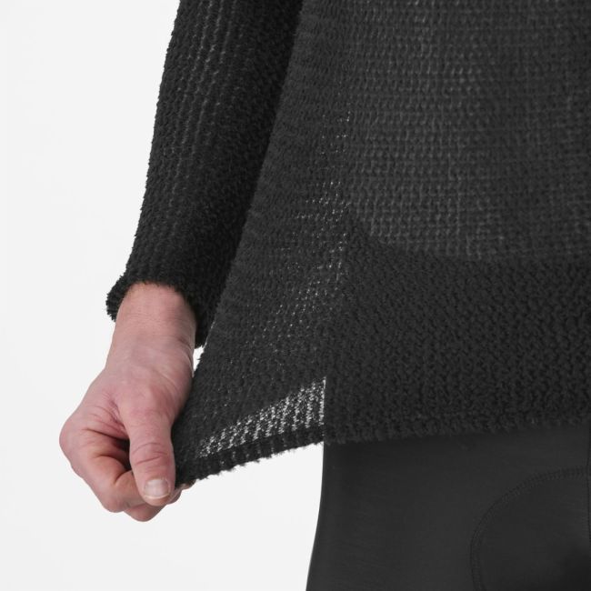 Tricou Castelli Cold Day 2nd Layer - negru | izolație termică superioară