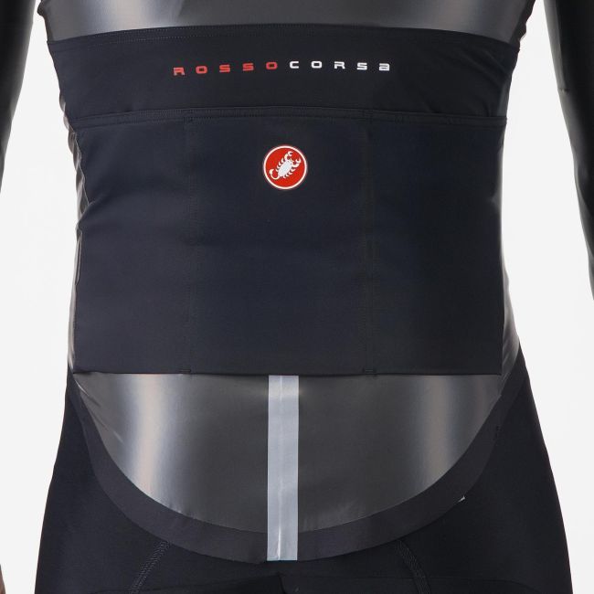 Jachetă ciclism Castelli Gabba R - negru | Protecție ploaie