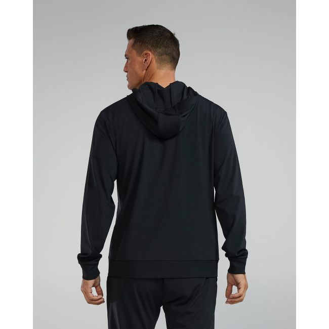 Hanorac TYR Tech Full Zip Hoodie - negru | echipament tehnic premium
