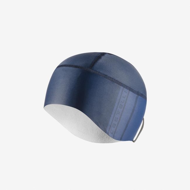 Căciulă sub cască Castelli Pro Thermal 2 Skully - albastru Belgian
