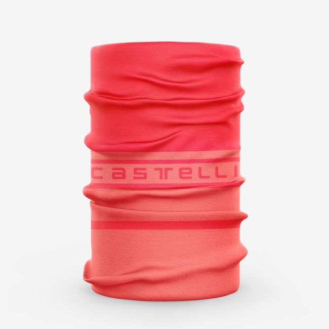 Tubular multifuncțional Castelli Pro Thermal Neck Warmer - roșu Hibiscus | căldură