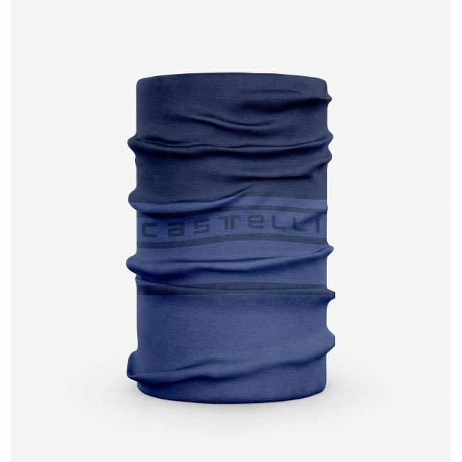 Tubular multifuncțional Castelli Pro Thermal Neck Warmer - albastru Belgian | căldură