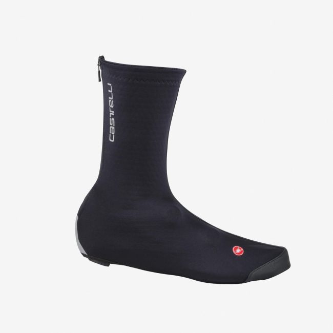 Huse pantofi ciclism Castelli Espresso 2 - negru | călduroase și rezistente la vânt